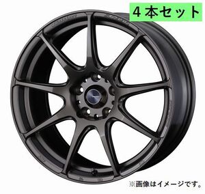 個人宅発送可能 ウェッズ スポーツ Weds Sport 18X8.5J +45 5穴 PCD100 EJ-BRO ホイール 4本セット SA99R エスエー(73922)