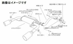 自動車関連業者直送限定 HKS リーガマックスプレミアム マフラー DAIHATSU コペンGR SPORT 3BA-LA400K KF TURBO (31021-AD003)