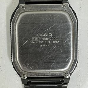 11h CASIO カシオ DATABANK データバンク ホットビズ タッチスクリーン 腕時計 VDB-2000 HOTBIZ ビンテージの画像6