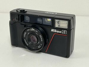 11h Nikon ニコン L35AF LENS ASA 35mm 1:2.8 コンパクトフィルムカメラ