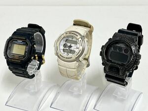 1h CASIO カシオ 腕時計 G-SHOCK / DW-5600E / G-300LV / DW-6900MS / ジーショック 3台セット まとめて