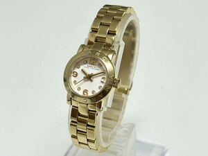 1h battery replaced MARC BY MARC JACOBS Mark by Mark Jacobs lady's wristwatch MBM3226 quartz QZ Gold 