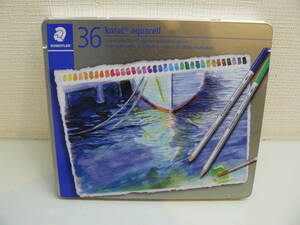 29272●ステッドラーSTAEDTLER ３６色　　Art.Nr.125 　M36⑪　karat水彩色鉛筆　MADE IN GERMANY　開封未使用品