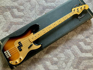 1982年 JVシリアル Squier '57 Precision Bass（輸出専用モデル）富士弦楽器製造のジャパンビンテージ!!! 美品!! 本当に希少なモデル!!