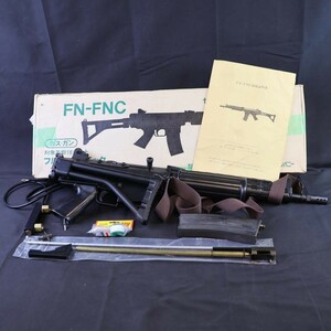 アサヒファイアーアームズ 【ジャンク品】フルオートマチックエアーソフトガン FN-FNC 外部ソース #10350