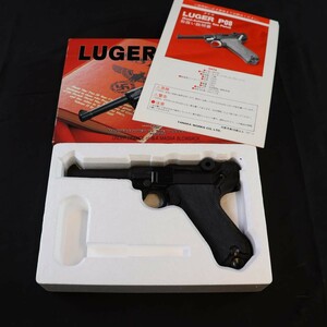 タナカワークス LUGER P08 HW ガスガン 外箱あり/説明書あり【ジャンク】 #S-5964