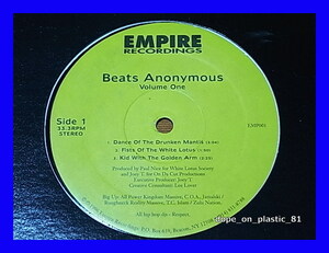 Paul Nice & Joey T. / Beats Anonymous Volume One/US Original/5点以上で送料無料、10点以上で10%割引!!!/12'