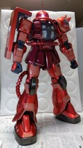 BANDAI バンダイ 機動戦士ガンダム メガサイズモデル 1/48 MS-06S シャア・アズナブル専用 ザクII ZAKUⅡ 全塗装改修完成品_画像1