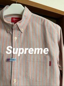 ★極美品★Supreme シュプリーム ストライプ シャツ