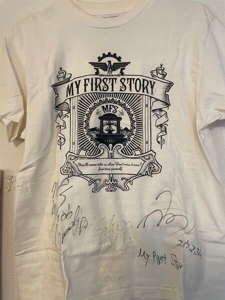 MY FIRST STORY バンドTシャツ サイン付