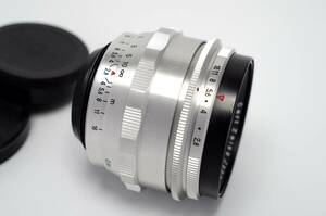 【美品 希少】M42 Carl Zeiss Jena Flektogon 2,8/35mm ツァイス フレクトゴン 12枚羽 銀鏡胴 1955年製 f2.8 微かなバルサム切れあり