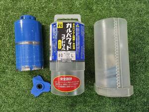 中古品 【ミヤナガ】 80mm ガルバウッドコアドリル ガルバリウム鋼板 木材 PCGW80C 領収書対応