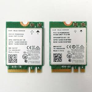 即決！★２個セット★ Intel DualBand Wireless-AC8260 内蔵 無線LANカード 8260NGW ★送料無料★Yahoo!フリマ購入可