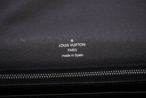 【極美品】 ルイヴィトン Louis Vuitton タイガ セレンガ アルドワーズ 黒 セカンドバッグ クラッチバッグ メンズ 1円 約14万 1014_画像10