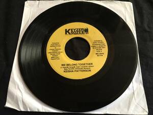 ★Keisha Patterson / We Belong Together7EP ★Qs7jn★ レゲエ Reggae, Lovers Rock