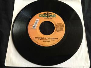 ★Teflon / Struggle In The Street / Frankie Paul / Way Of Life 7EP ★Qs7jn★ レゲエ Reggae, Riddim