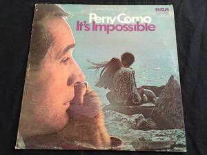 ★Perry Como / It's Impossible US盤LP★Qsjn1★ 