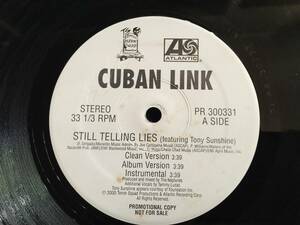 ★Cuban Link / Still Telling Lies 12EP ★Qsjn2★ 