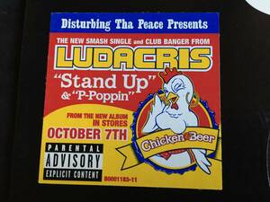 ★Ludacris / Stand Up / P-Poppin' 12EP ★Qsjn2★ Def Jam South B0001183-11