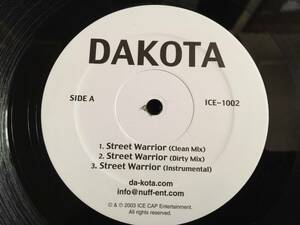 ★Dakota / Street Warrior 12EP ★Qsjn2★ 