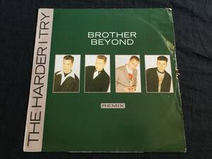 ★Brother Beyond / The Harder I Try (Remix) 12EP ★Qsjn4★ Parlophone 12RX 6184