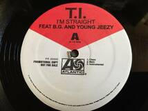 ★T.I. / I'm Straight 12EP ★Qsjn4★ Atlantic PR 30002_画像1