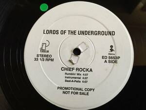 ★Lords Of The Underground / Chief Rocka 12EP ★Qsjn4★ Pendulum Records ED 5653 P