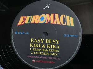 *Euromach Dusty / Kiki & Kika / Crazy For Love / Easy Busy 12EP *Qsavj* Avex Trax AVJT-2445 очень редкий PROMO