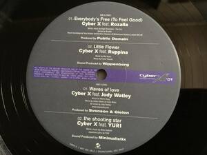 ★Cyber X / #01 Sampler 12EP ★Qsavj★ Avex Trax AVJT-2603