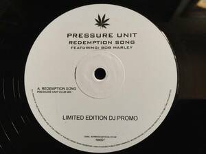 ★Pressure Unit Featuring Bob Marley / Redemption Song 12EP ★Qsjn5★ New Music NM007