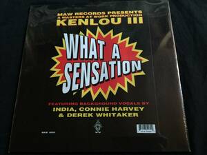 ★Kenlou III / What A Sensation 未開封シールド　12EP ★Qsjn5★ MAW Records MAW 0005, Masters At Work