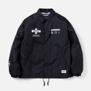 23秋冬　Lサイズ　ブラック　NH X MAJOR FORCE . WINDBREAKER JACKET 　ネイバーフッド　NEIGHBORHOOD　232TSMFN-JKM01S