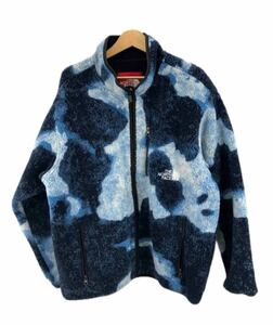 Supreme North Face Bleached Danim Jacket ブリーチ　フリース