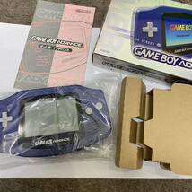 ゲームボーイアドバンス ■ほぼ　新品未使用　バイオレット　レア　GBC 任天堂 説明書 箱 Nintendo ニンテンドー　ゲームボーイ　極美品AGB_画像1