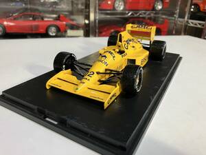 ウエーブ　1/24　完成品　ロータス101T　オーストラリアGP　中島　悟　ファステストラップ　レインタイヤ仕様 ディスプレイケース付