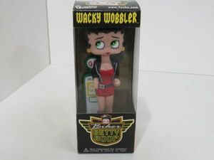 WACKY WOBBLER Funko ベティ・ブープ Biker BETTY BOOP ベティちゃん ファンコ 首振り ボビングヘッド フィギュア 人形 中古