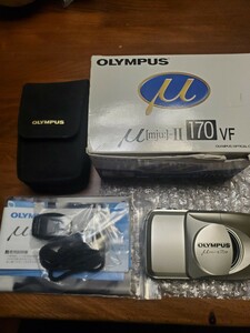 OLYMPUS μ ii 170 VF 箱付き コンパクトカメラ フィルムカメラ オリンパス