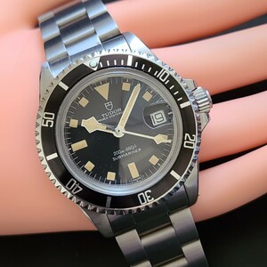 TUDOR　Ref.9411カスタム　通称イカサブ 　安心の歩度確認済個体　超希少スイスCal.2784TUDOR刻印　ケース9411/0＆裏蓋9411刻印