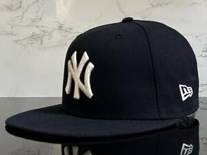 【未使用品】43C★NEW ERAニューエラ 59FIFTY×MLB ニューヨーク New York Yankees ヤンキース コラボキャップ 帽子《SIZE 6 7/8・54.9㎝》