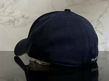 【未使用品】48F 上品★OAKLEY オークリー キャップ 帽子 CAP 上品で高級感のあるネイビーの伸縮素材にグレーロゴ《伸縮前57㎝-61㎝位迄》_画像6