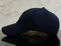 【未使用品】47F★OAKLEY オークリー キャップ 帽子 CAP 上品で高級感のあるネイビーの伸縮素材にメタル製ロゴ♪《伸縮前57㎝～60㎝位迄》_画像4