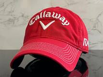 【未使用品】33A 希少★Callaway Golf キャロウェイ ゴルフ キャップ 帽子CAP 希少でお洒落なレッドにRAZRのシリーズロゴ♪《FREEサイズ》_画像2