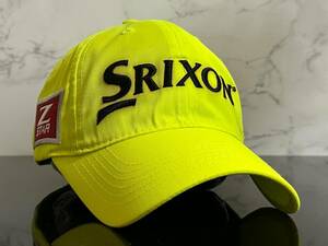 【未使用品】262W 訳あり★SRIXON ZーSTAR スリクソン ゴルフ キャップ 帽子 CAP ライトグリーンのコットン素材♪《FREEサイズ》松山英樹