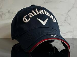 【未使用品】35A 上品★Callaway Golf キャロウェイ ゴルフ キャップ 帽子CAP 上品で高級感のあるデザインのコットン素材♪《FREEサイズ》