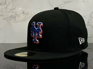 【未使用品】50A★NEW ERA ニューエラ 59FIFTY×MLB ニューヨーク メッツ New York Mets コラボ キャップ 帽子 CAP《SIZE 7・55.8㎝》