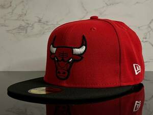 【未使用品】52A★NEW ERA ニューエラ 59FIFTY×NBA シカゴ ブルズ Chicago Bulls コラボ キャップ Michael Jordan《SIZE 7 1/2・59.6㎝》