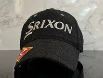 【未使用品】110K★SRIXON ZーSTAR スリクソン ゴルフ キャップ 上品で高級感のあるウール混素材にシリーズロゴ♪《FREEサイズ》松山英樹 _画像2