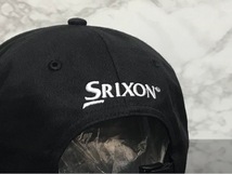 【未使用品】130E 上品★SRIXON スリクソン ゴルフ キャップ 上品で高級感のあるブラックにZーSTARシリーズロゴ♪《FREEサイズ》松山英樹_画像6