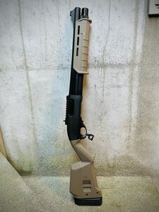 東京マルイ m870 CO2 実物MAGPUL SGA870 TANカラーLOWTEC INDUSTRY