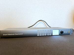 Blackmagic Design Smart Videohub CleanSwitch 12x12　6G-SDI ビデオルーター　　　　　　　ブラックマジック ビデオハブ VHUBSMTCS6G1212